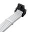 Adapterkábel Cablemod C-Series Pro  - B Verzió, 90°, 16 pin - 4x 8 pin PCIe, fehér
