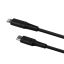 FIXED Liquid Silicone Cable USB-C/Lightning, 2m, black