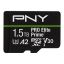 PNY 1,5TB microSDXC Pro Elite Prime Class 10 U3 V30 A2 + adapterrel