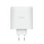 Trust Maxo 100W 2-Port USB-C GaN Charger White