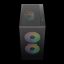 Gamdias Aura GC15M ARGB Tempered Glass Black