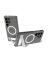 dbramante1928 Iceland Pro Qi2 Kick case for Samsung Galaxy S25 Ultra Clear