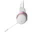 ATK N9 Ultra fejhallgató headset fehér-rózsaszín