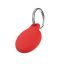 FIXED Silky szilikon tok Apple AirTag-hez, piros