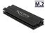 DeLock Heat Sink 70mm for M.2 module Black