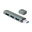 Logilink 3-portos USB3.0 HUB Aluminium