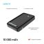 FIXED MagZen 10 Pro Qi2 standard 10000mAh PowerBank fekete