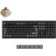 Keychron V6 Ultra 8K Bluetooth / vezeték nélküli magyar Silk POM Red mechanikus billentyűzet fekete