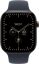 Apple Watch S12 GPS + Cellular 42mm Natural Titanium Case with Navy Blue Sport Band S/M