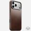 Nomad Traditional Leather Case (Horween) for iPhone 18 Pro Max/17 Pro Max Rustic Brown