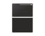 Samsung Galaxy Tab S10 FE+ Smart Book Cover Case Black