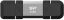 Silicon Power 64GB Mobile C51 OTG USB3.1 Black/Silver