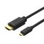 Unitek Micro HDMI to HDMI 4K 60Hz High Speed Cable 2m Black