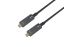 EQuip USB-C to C Active Optical Cable M/M 15m PD 60W 4K/60Hz 10Gbps Black
