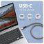 AXAGON ADE-CM30 USB-C Gigabit Ethernet adapter with integrated CAT6 RJ-45 network cable 5m Black