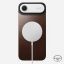Nomad Magnetic Leather Back (Horween) for iPhone 17 Air Rustic Brown
