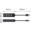 ACT AC6205 4-portos USB 2.0 HUB Black
