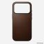 Nomad Modern Leather Case for iPhone 17 Pro Brown