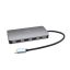 I-TEC USB-C Travel Nano Dock HDMI/VGA with LAN+Power Delivery 100W Grey