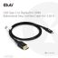 Club3D USB Type-C Cable to DP 2.1 Bi-Directional VESA DP80 Certified Cable 1m Black