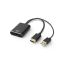 ACT HDMI to DisplayPort adapter 4K@60Hz Black