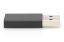 Digitus USB Type-C male/famale adapter Black