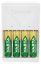Varta Plug Charger + 4x AA 2100mAh