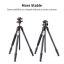 K&F Concept A254C4+BH-35L Carbon Fiber Travel Tripod Black