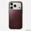 Nomad Traditional Leather Case (Horween) for iPhone 18 Pro /17 Pro Burgundy