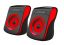 Esperanza Flamenco USB Stereo Speakers Black/Red