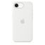 Apple iPhone 16e Silicone Case White