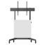 Manhattan TV Cart with Tool-Free Lift & Lock Height Adjustment 50