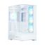 Zalman P40 Prism Plus RGB Tempered Glass White