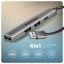 AXAGON HUE-STA ALU STRIP USB-A 4 port hub