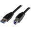 Startech Active USB 3.0 (5Gbps) USB-A to USB-B Cable 5m Black
