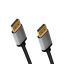 Logilink DisplayPort cable DP/M to DP/M 4K/60 Hz 2m Black/Grey