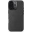 Decoded Leather Backcover for iPhone 16 Black