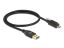 DeLock SuperSpeed USB 10 Gbps (USB 3.2 Gen 2) Cable Type-A male to USB Type-C male with screw on top 0,5m Black