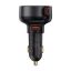 Baseus Enjoyment Pro Car Charger U+Retractable Type-C Cable 60W Black
