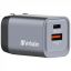 Verbatim 35W 2-Port GaN Wall Charger Black
