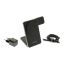 Dviced 3-in-1 foldable magnetic wireless charger stand Black