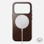 Nomad Traditional Horween Leather Case for iPhone 17 Pro Rustic Brown