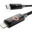 Avax CB651 PULSEY USB-C - Lightning 1m Grey