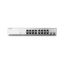 ZYXEL Switch 16x1000Mbps + 2xSFP, Fémházas, Menedzselhető, GS1915-18V2-EU0101F