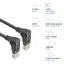 ACT CAT6A U-UTP Patch Cable 0,5m Black