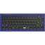 Keychron Q4 Swappable RGB Backlight Knob ISO USB gaming billentyűzet barebone kék