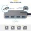 Startech 5-portos USB3.2 HUB Space Gray