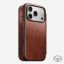Nomad Modern Leather (Horween) Folio for iPhone 17 Pro Olde Dublin