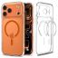 Spigen Ultra Hybrid MagSafe case for iPhone 17 Pro Max Clear Orange