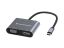 Conceptronic  DONN16G 4in1 USB3.2 Gen 1 Docking Station Grey